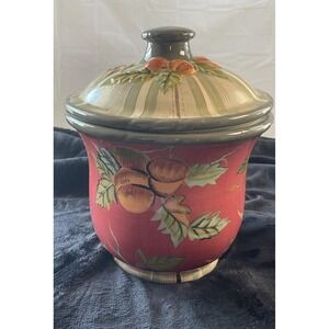 Octavia Hill Garden collection cookie jar & Lid, by Tracy Porter
